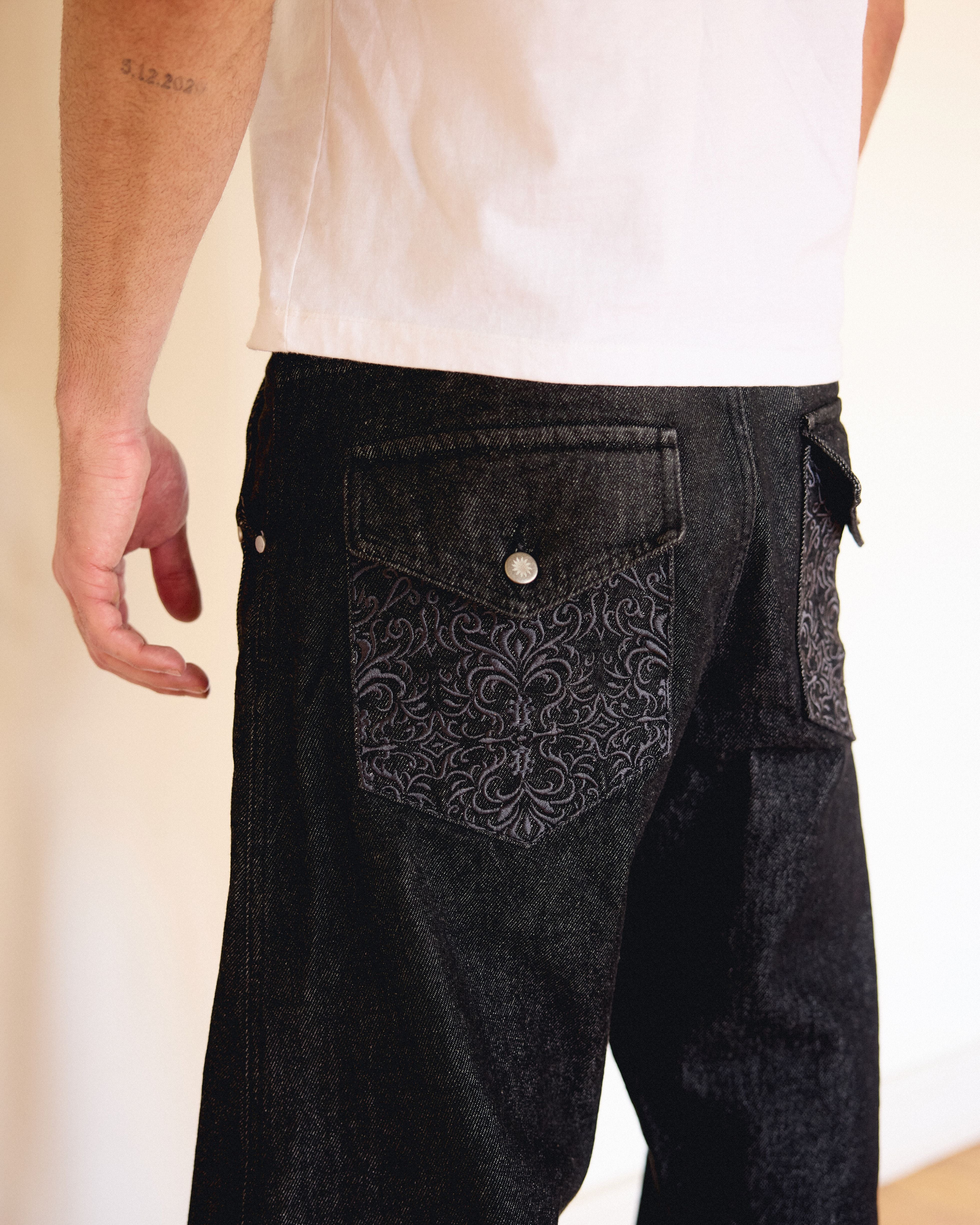 Identity Denim "V2" Raw Black