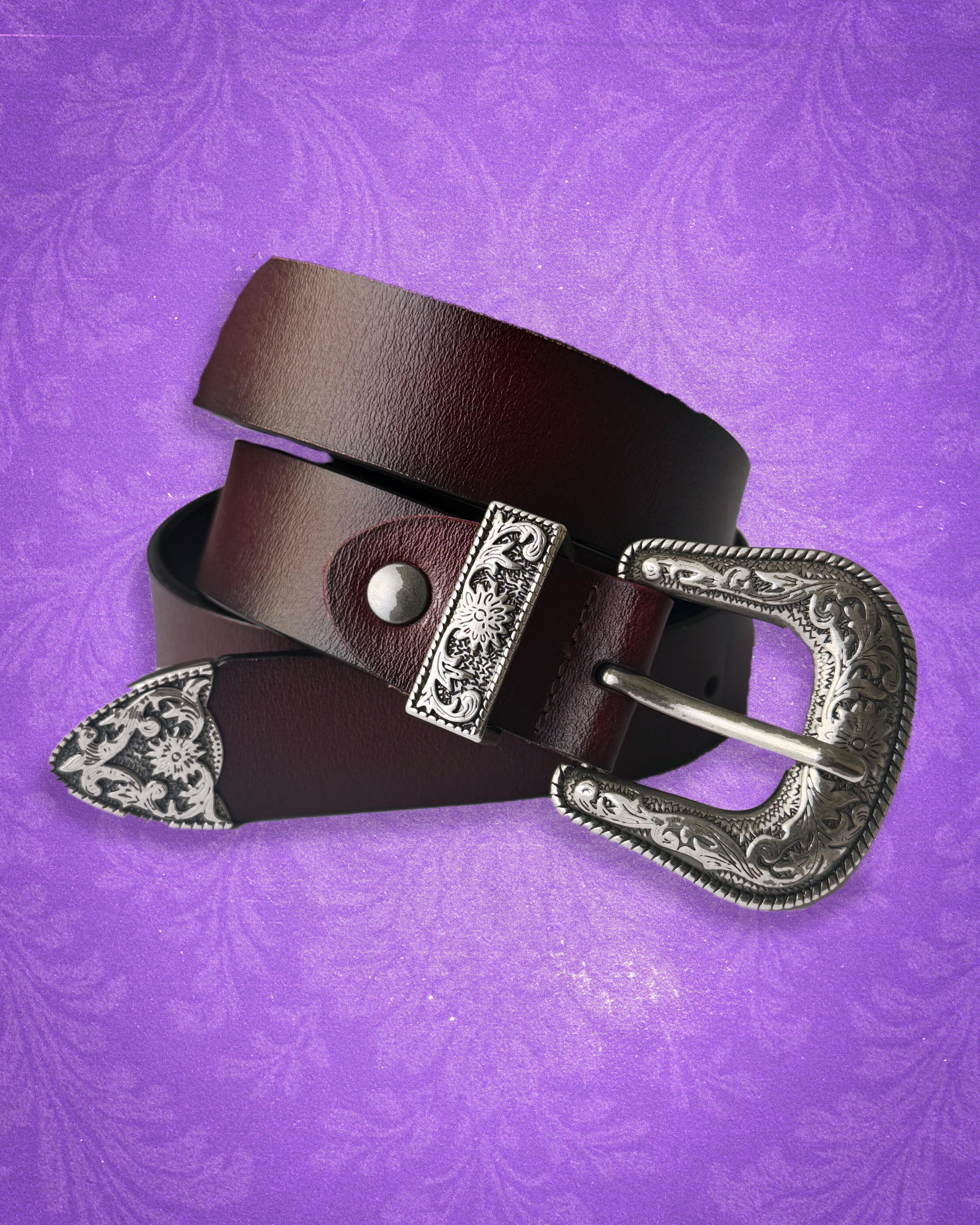 Black Identity Denim + Belt Bundle