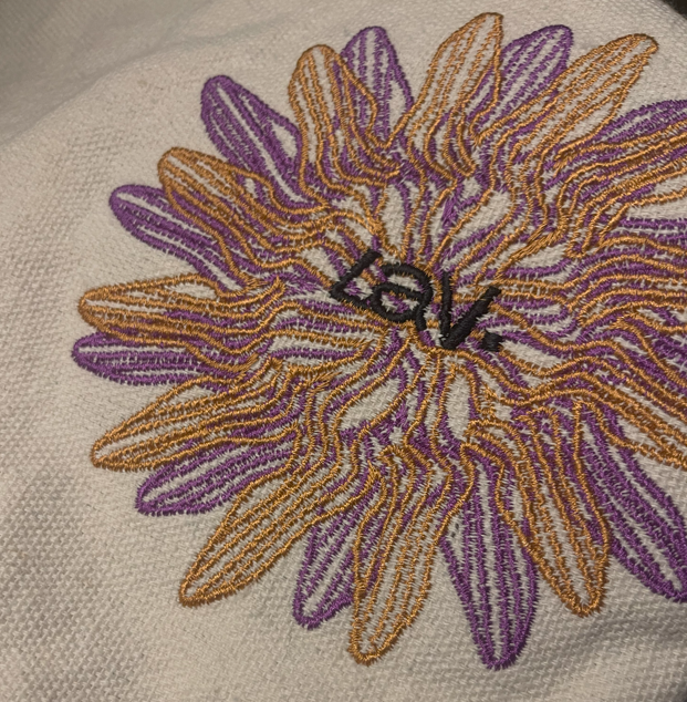Embroidered Tote