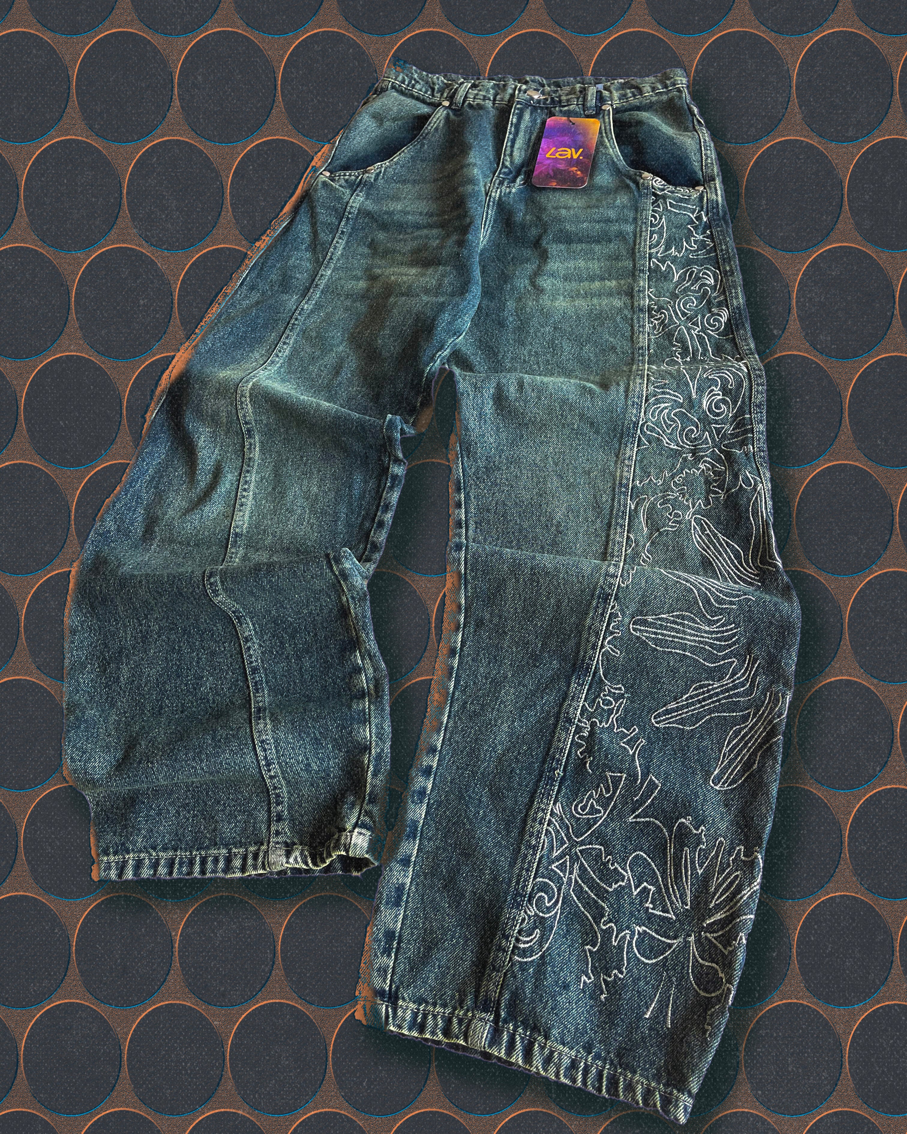 Blue Identity Denim + Belt Bundle